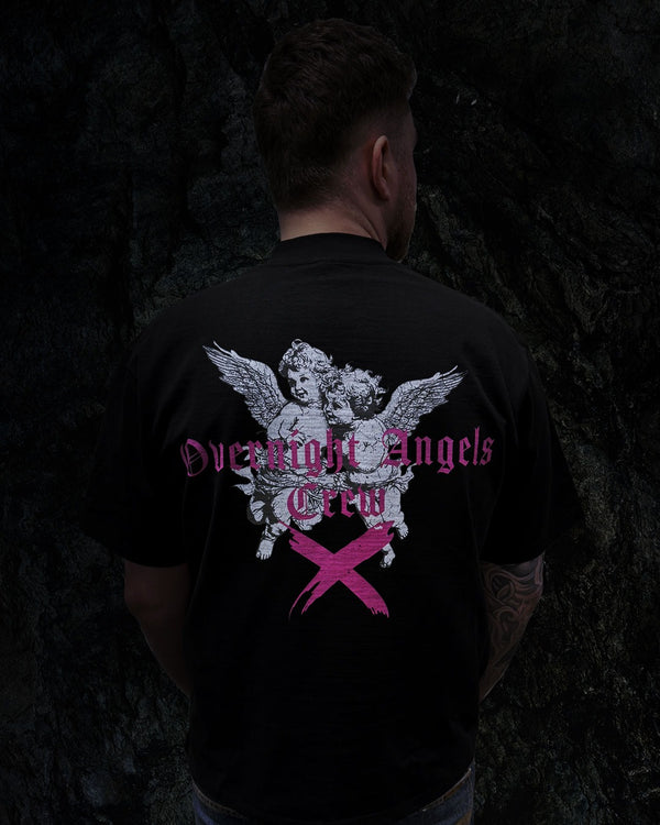 Angels T-Shirt -  Black
