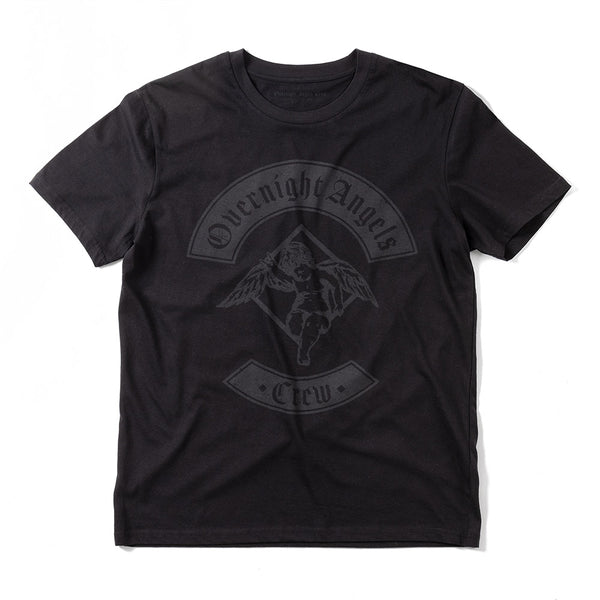 Crew Originals Tone on Tone Unisex T Shirt - Black
