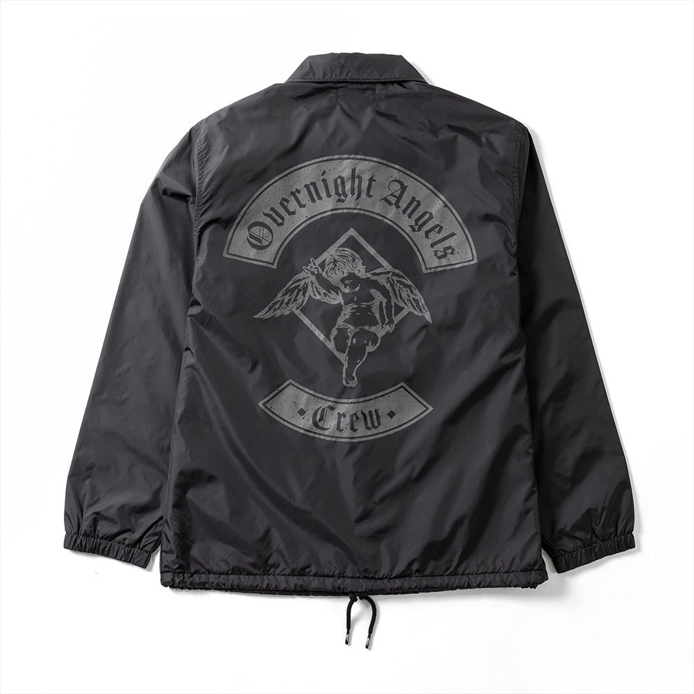 Crew Coach Unisex Jacket - Black - Overnight Angels Crew