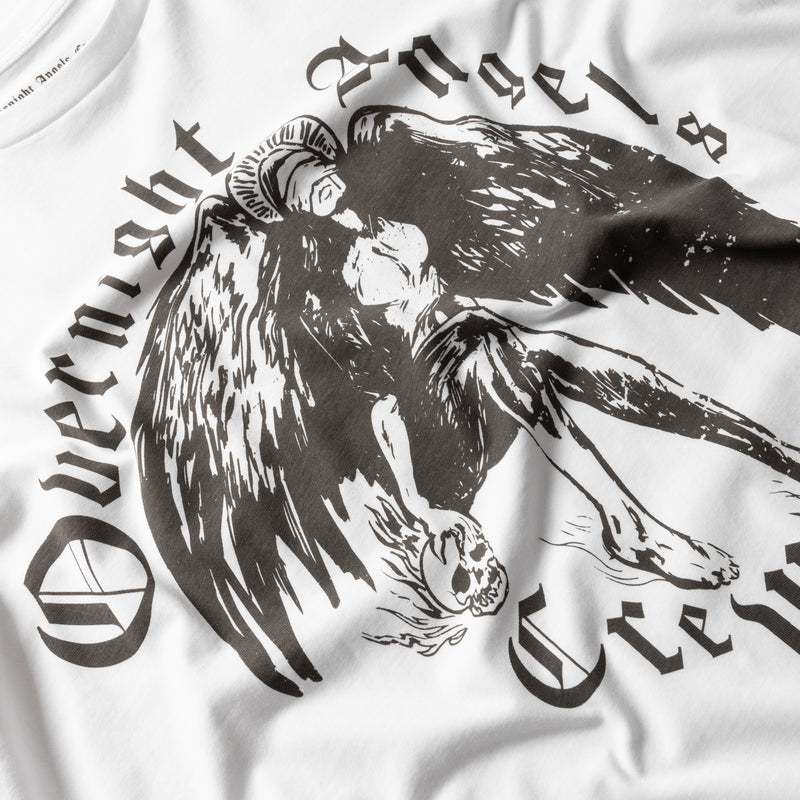 Santa Muerte Angel Unisex T-Shirt - White