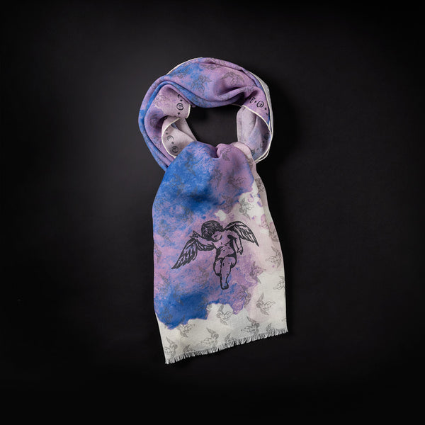 The O.A.C Wool Scarf - Washed Pink