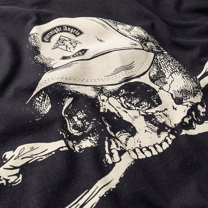 Skull Cap T-shirt - Black