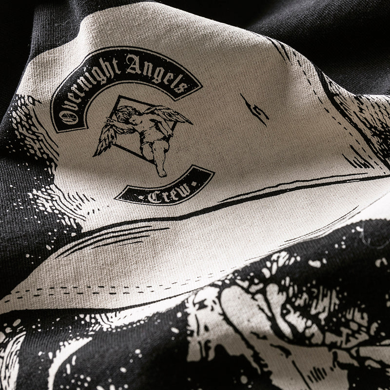 Skull Cap T-shirt - Black
