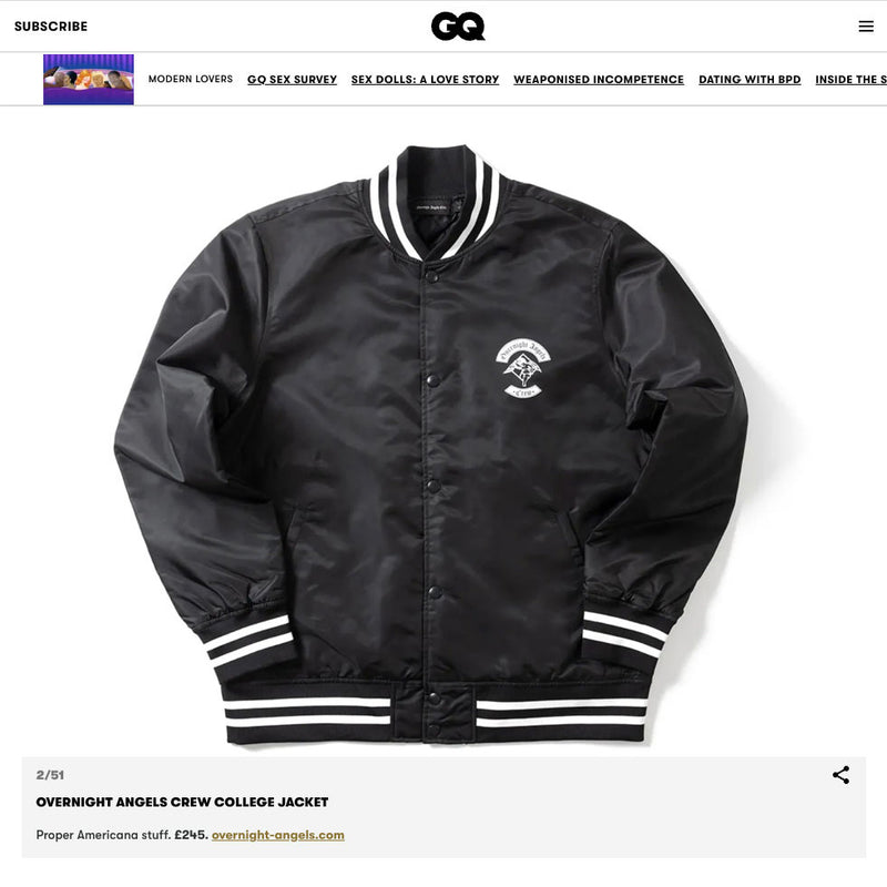 Crew College Jacket - As featured in GQ magazine